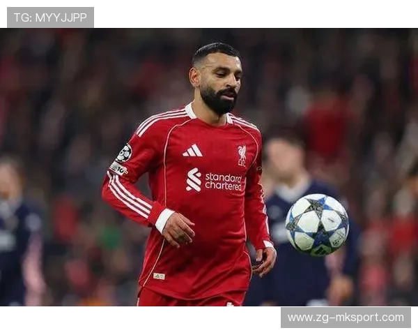 利物浦快速传递形成突破，萨拉赫小角度破门